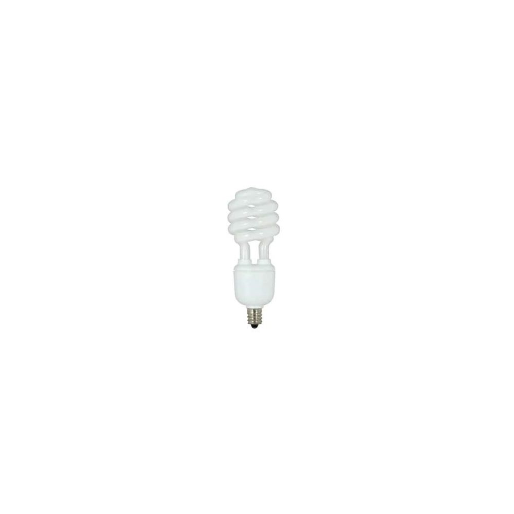 Satco 13W T2 Compact Fluorescent Light Bulb with Candelabra Base